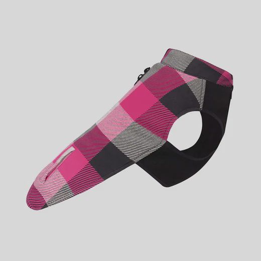 Canada Pooch Therma Tech Dog Sweater, Color: Pink Plaid, Size: 10