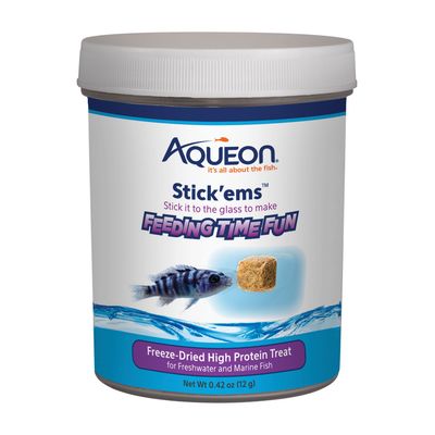Aqueon Stick&#39;ems™ Freeze-Dried High Protein Fish Treat