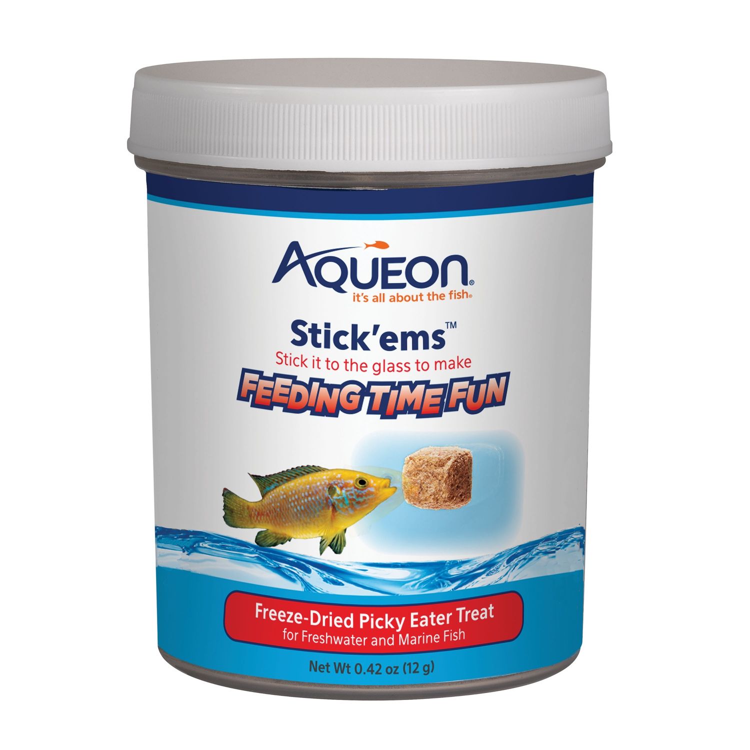 Aqueon Stick&#39;ems™ Freeze-Dried Picky Eater Fish Treat