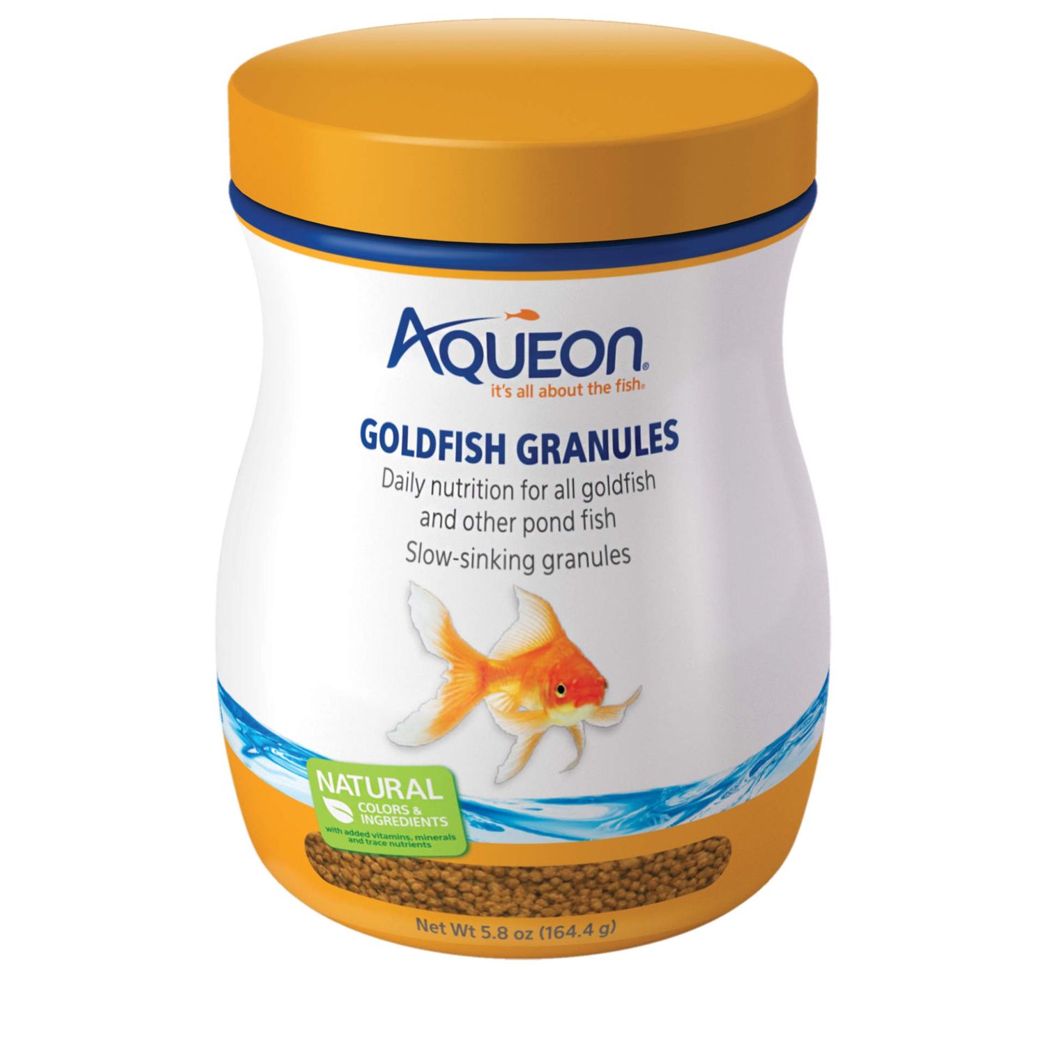 Aqueon Goldfish Granules Fish Food, Size: 5.8oz