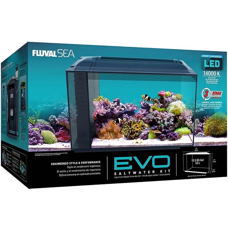 Fluval Sea Evo 13.5 Gallon Aquarium Kit