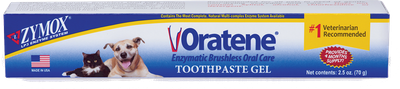 Zymox Oratene Toothpaste Gel 2.5oz.