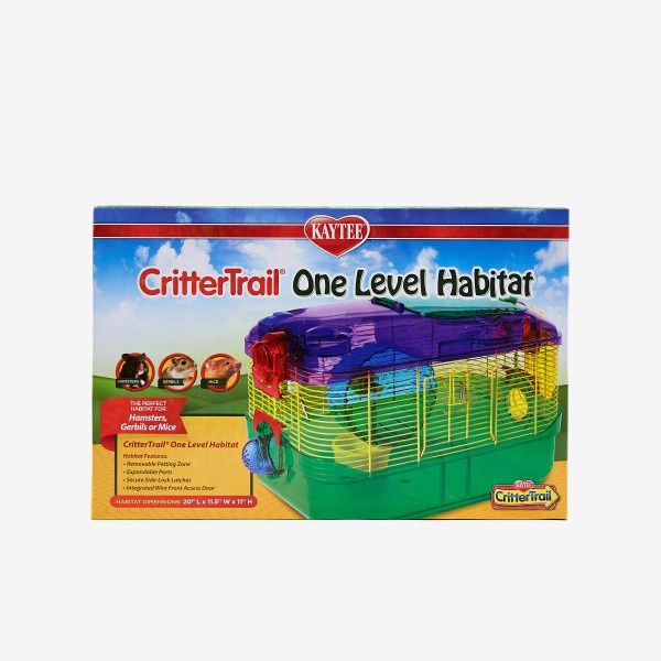 Kaytee CritterTrail One Level Habitat 20&quot;x11.5&quot;x11&quot;