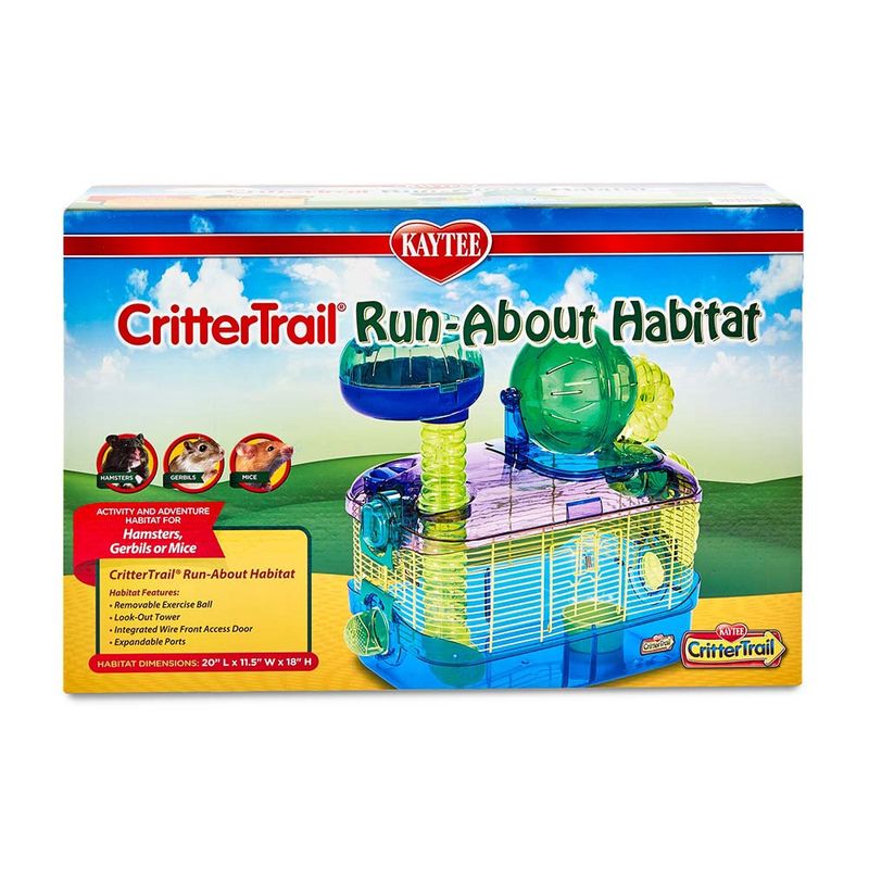 Kaytee CritterTrail Z Run-About Habitat 20&quot;x11.5&quot;x18&quot;