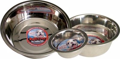 Loving Pets Ruff n' Tuff Stainless Steel Dish