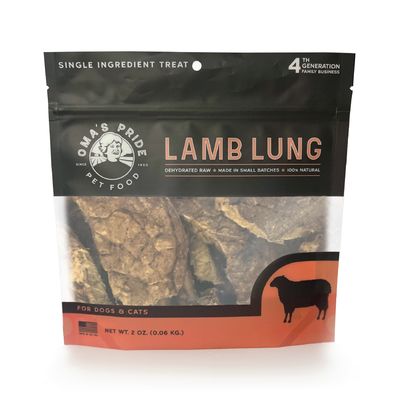 OMA&#39;S Pride Lamb Lung 2oz.