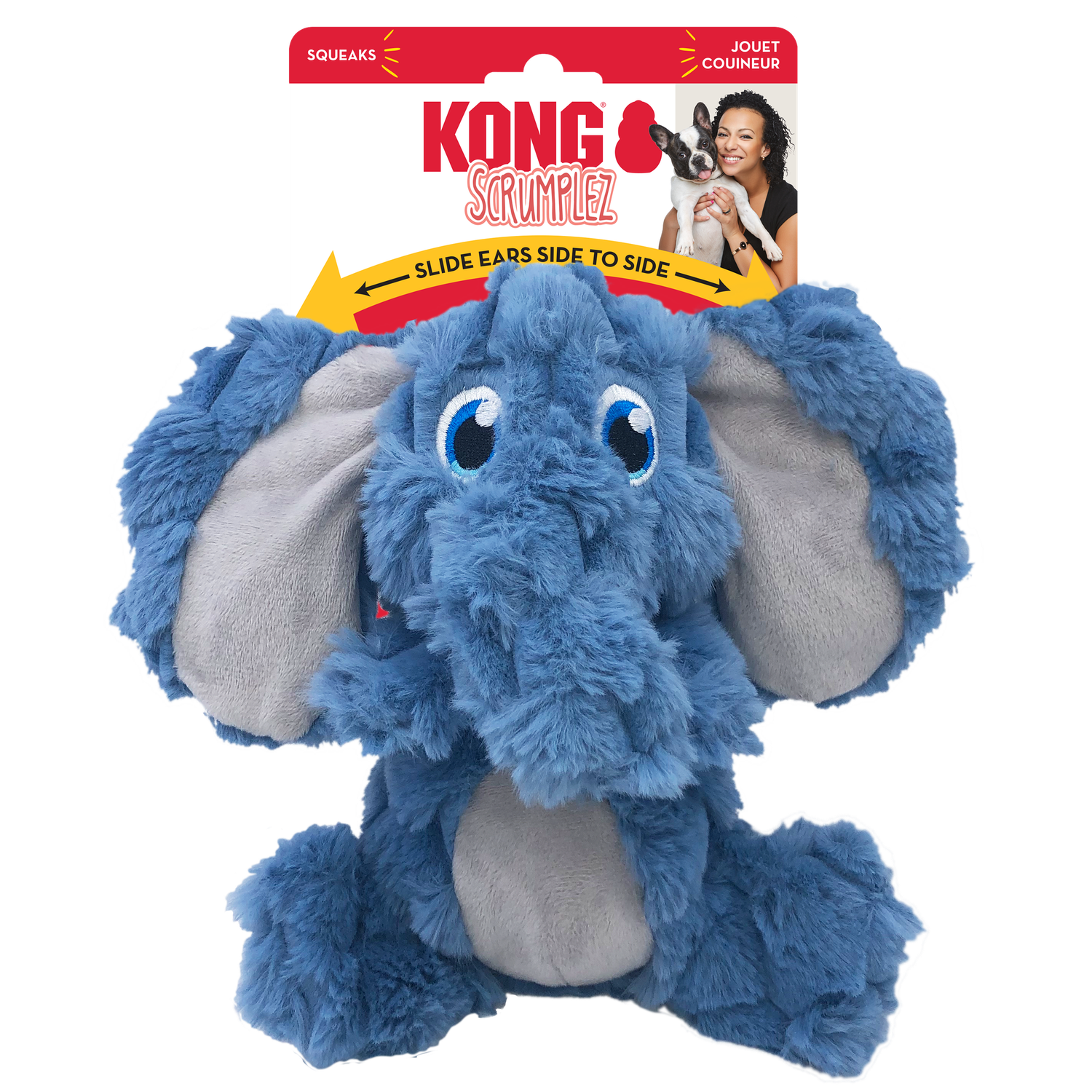 KONG Scrumplez Elephant Medium