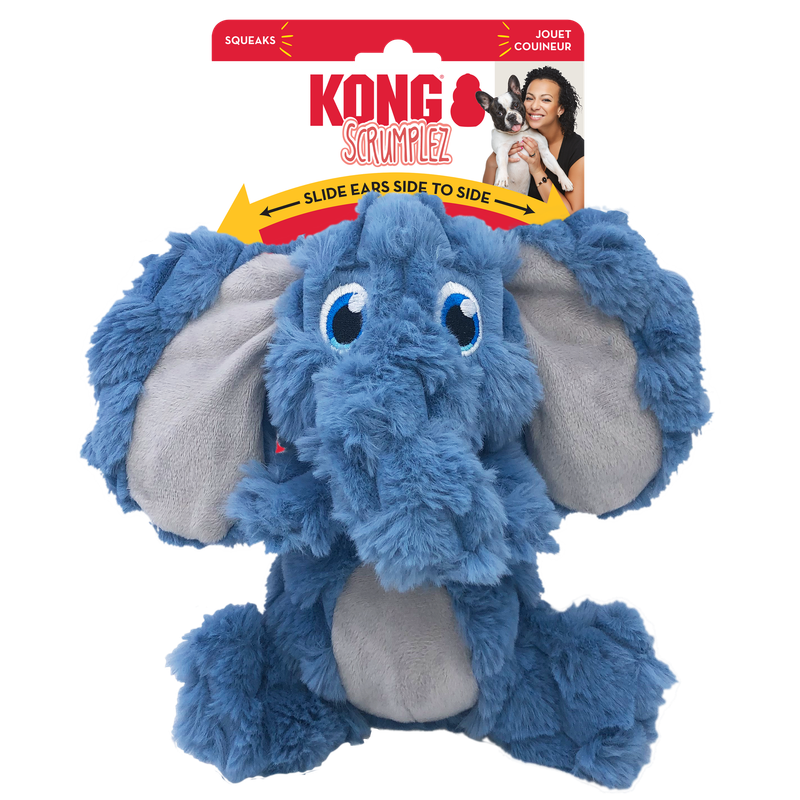KONG Scrumplez Elephant Medium