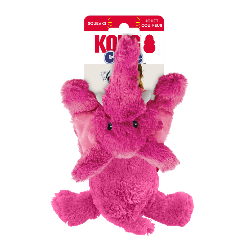 KONG Cozie Elmer Elephant Small Dog Toy