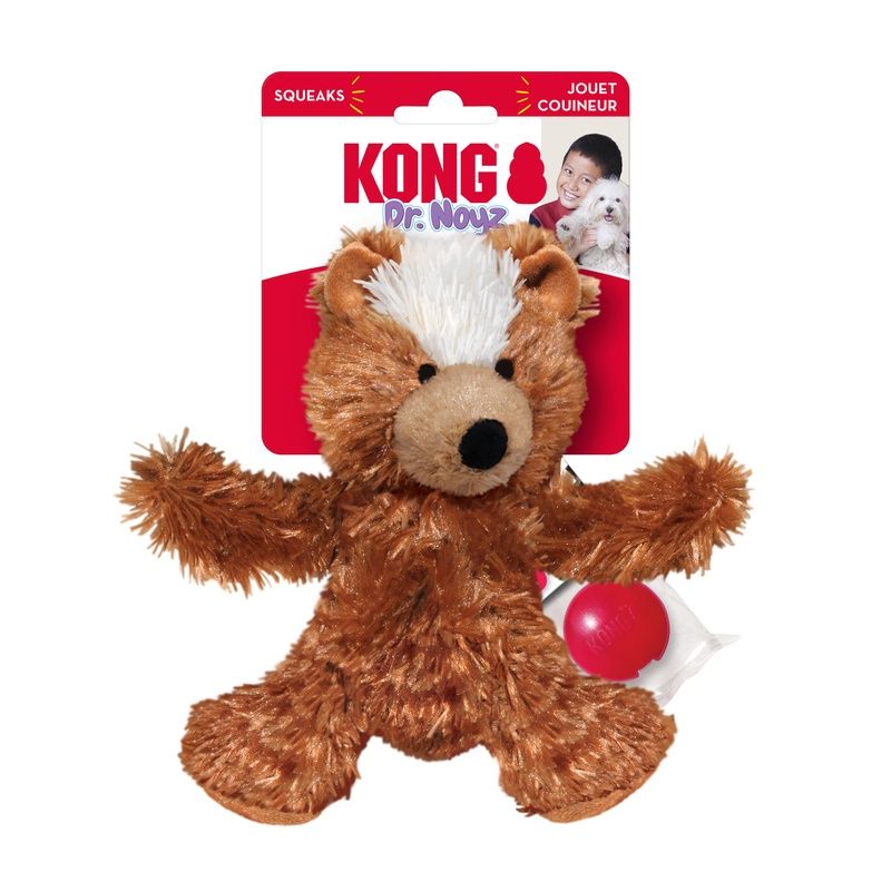 KONG Dr. Noyz Teddy Bear Medium Dog Toy