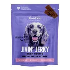 PureVita Jivin&#39; Jerky Dog Treats