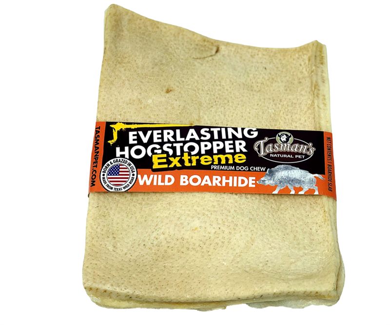 Tasman&#39;s Everlasting Hogstopper &quot;Extreme&quot; Boarhide Dog Chew