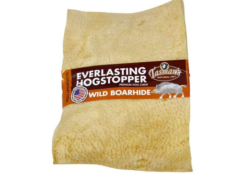 Tasman&#39;s Everlasting Hogstopper Boarhide Dog Chew