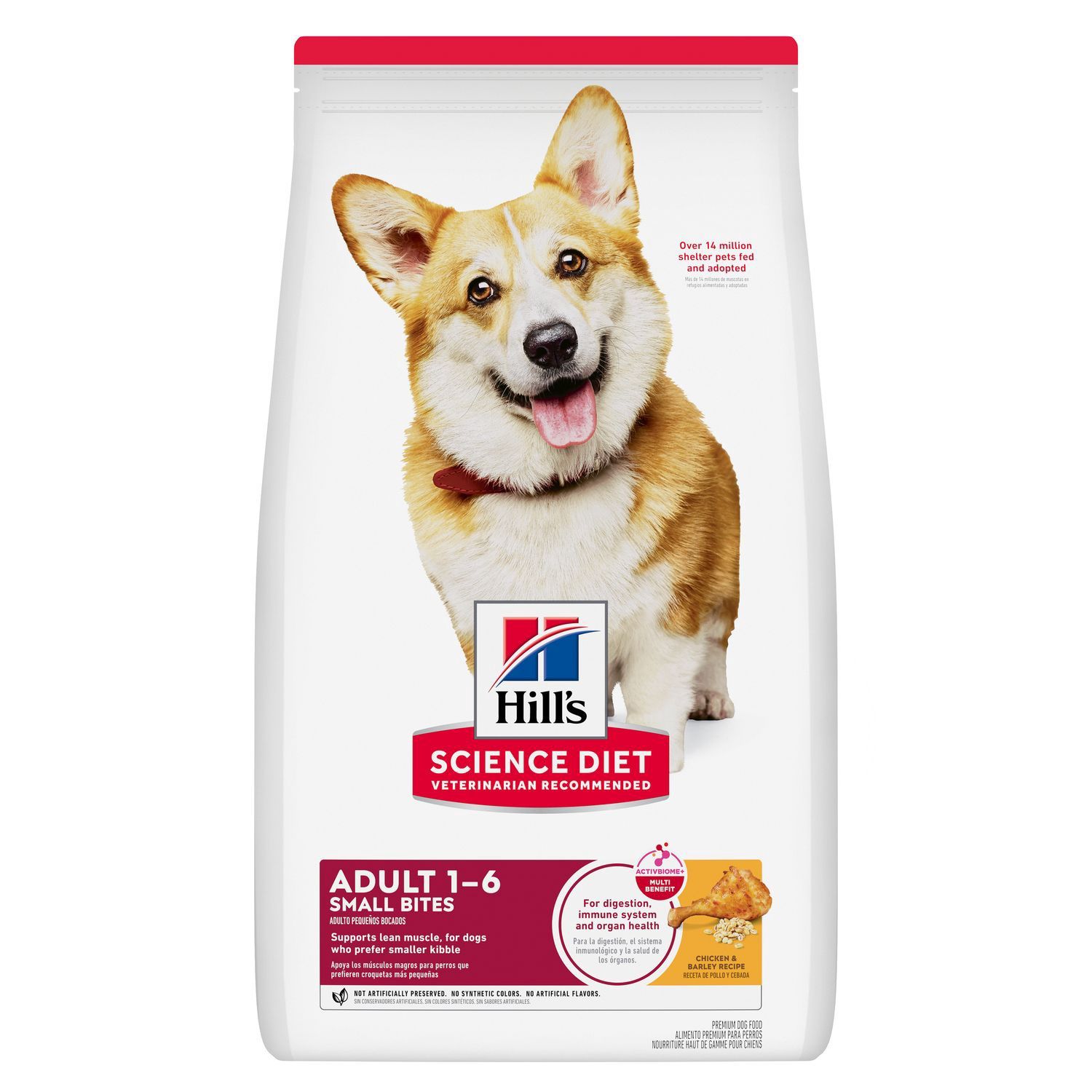 Hill&#39;s Science Diet Adult 1-6 Small Bites Dog Food, Size: 5lb