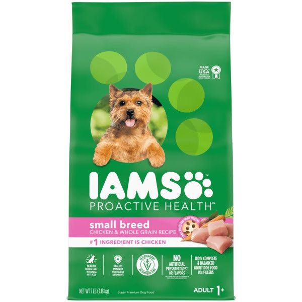 Iams Proactive Health Small Breed Dry Dog Food, Size: 7lb