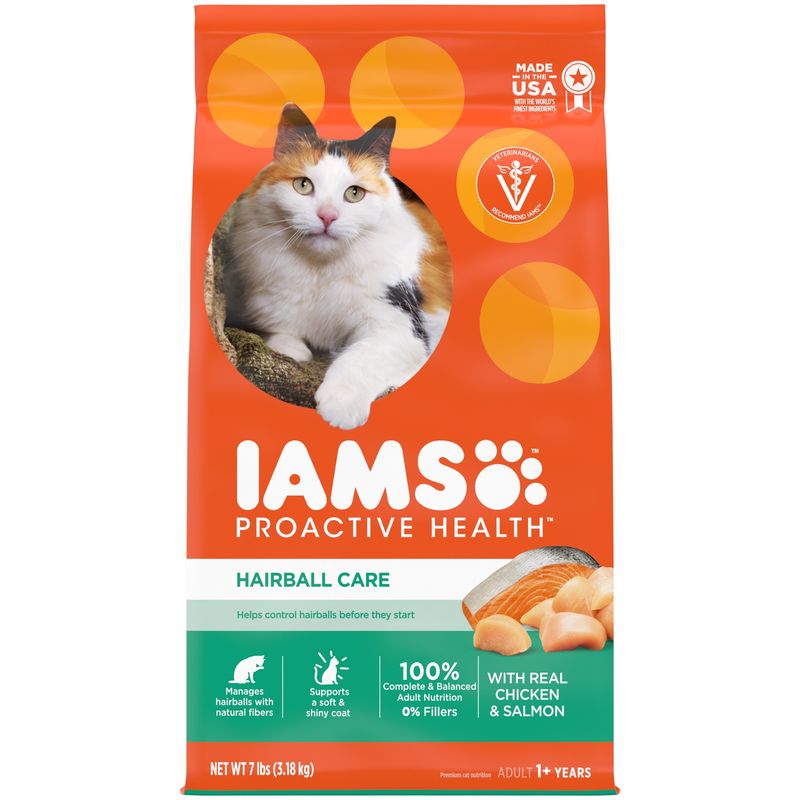 Iams Proactive Health Hairball Care Dry Cat Food