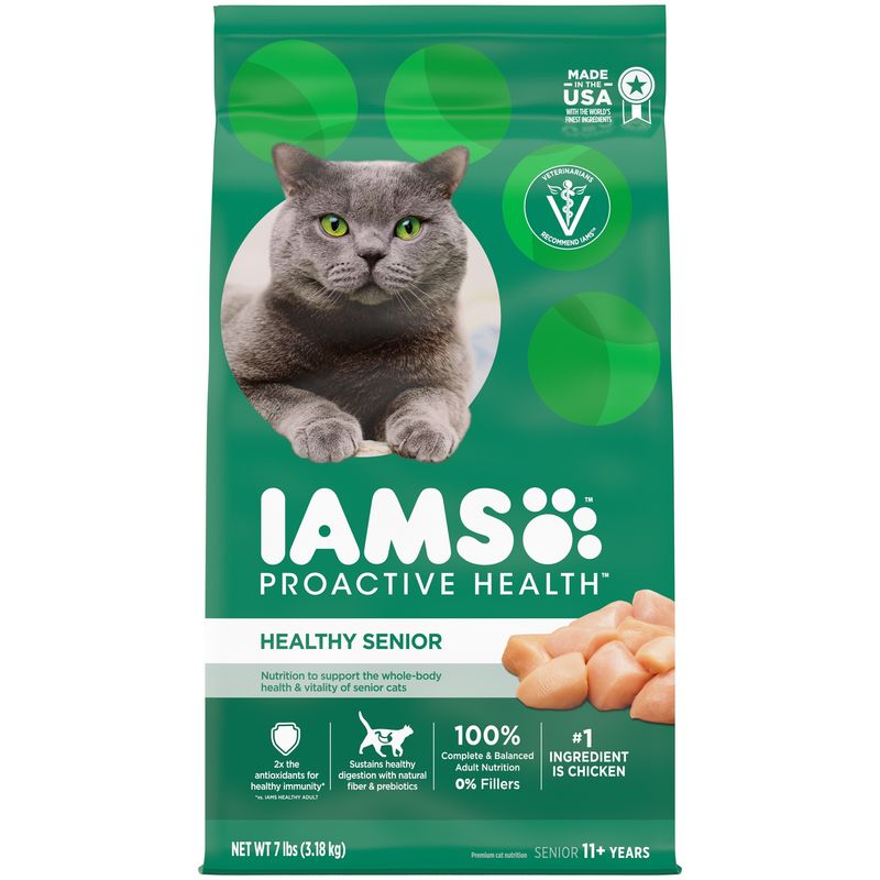 Iams Proactive Health Healthy Senior Dry Cat Food