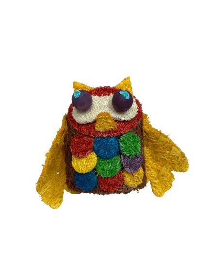 A&amp;E Cage Company Nibbles Owl Whooo Small Animal Chew Toy