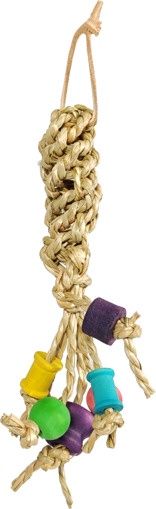 A&amp;E Cage Company Nibbles Knobs and Rope Small Animal Chew Toy