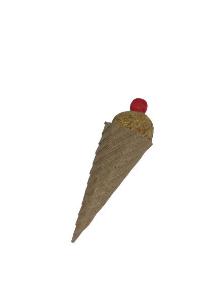 A&amp;E Cage Company Nibbles Ice Cream with Cherry Small Animal Chew Toy