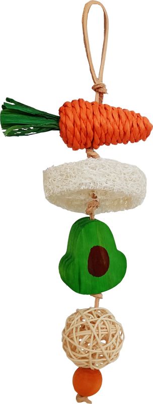 A&amp;E Cage Company Nibbles Garden Kabob Small Animal Chew Toy