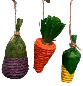 A&amp;E Cage Company Nibbles Veggie Patch Small Animal Chew Toy