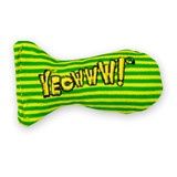 Yeowww! Stinkies Sardines Catnip Cat Toy, Design: Stripes