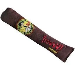 Yeowww! Cigar Catnip Cat Toy, Color: Classic Brown
