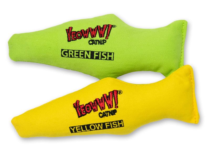 Yeowww! Fish Catnip Cat Toy