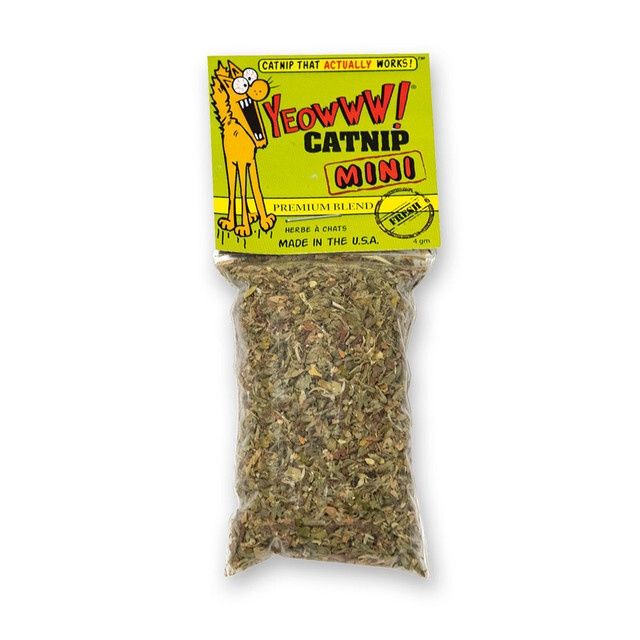 Yeowww! Catnip Organic Leaf and Flower Top Blend, Size: 4gram