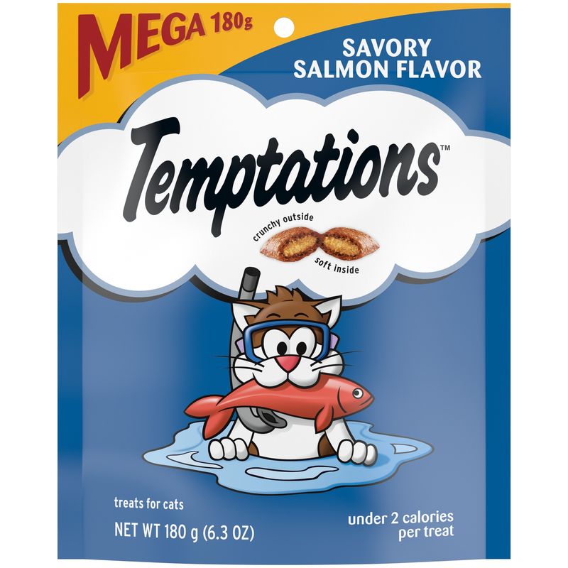 Temptations Classic Savory Salmon Flavor Cat Treats