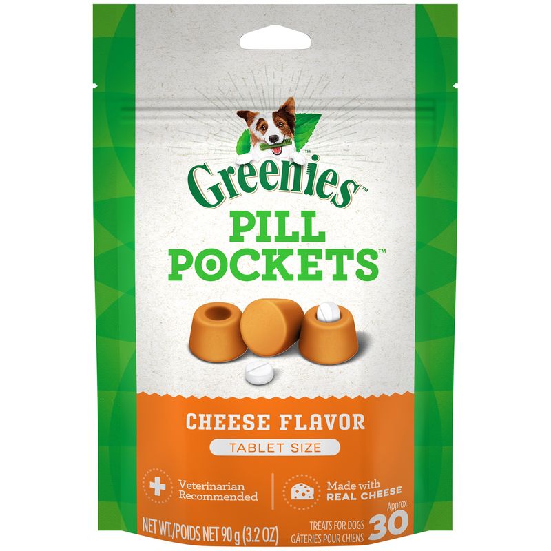 Greenies Pill Pockets Cheese Flavor Dog Treats