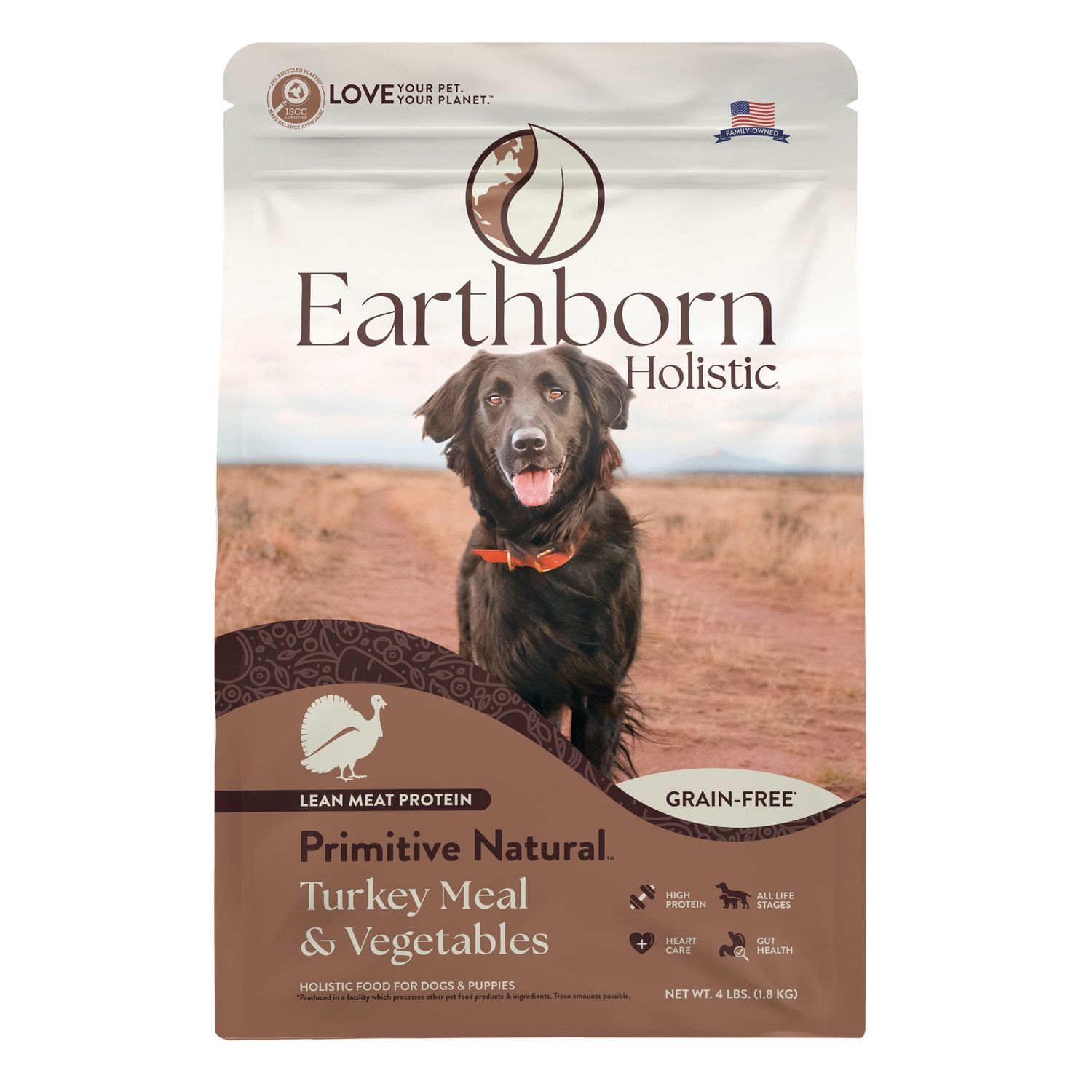 Earthborn Holistic Primitive Natural Dry Dog Food, Size: 4lb.