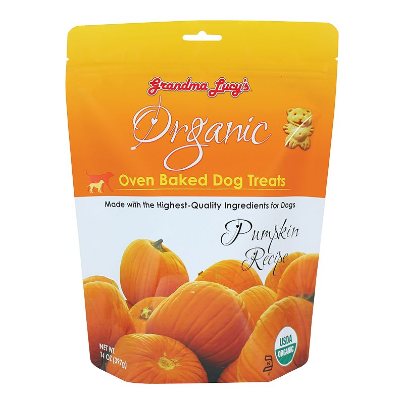 Grandma Lucy&#39;s Organic Pumpkin Recipe Dog Treats 14oz.