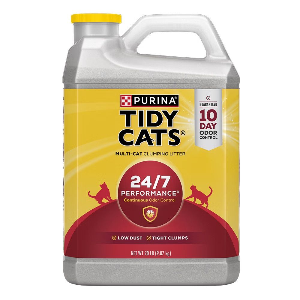 Tidy Cats 24/7 Performance Clumping Cat Litter, Size: 20lb Jug