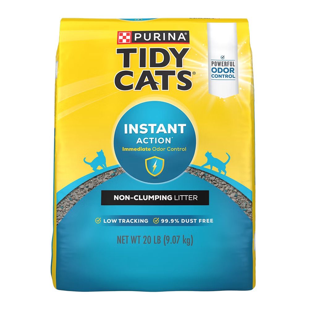 Tidy Cats Instant Action Non Clumping Cat Litter, Size: 20lb Bag
