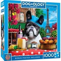 Masterpieces Dogology Frenchie 1000 Piece Jigsaw Puzzle