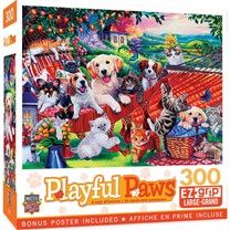 Masterpieces Playful Paws Lazy Afternoon 300 Piece Jigsaw Puzzle