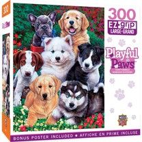Masterpieces Playful Paws Fluffy Fuzzballs 300 Piece Jigsaw Puzzle