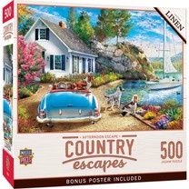Masterpieces Country Escapes Afternoon Escape 500 Piece Jigsaw Puzzle
