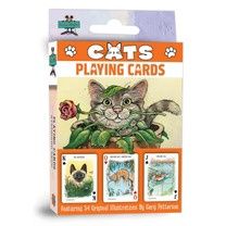 Masterpieces Playing Cards Cats - 54 Card Deck
