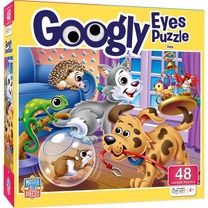 Masterpiece Googly Eyes Pets 48 Piece Jigsaw Puzzle