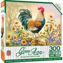 Masterpieces Green Acres Morning Glory 300 Piece Jigsaw Puzzle