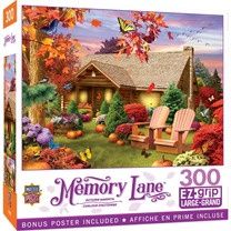 Masterpieces Memory Lane Autumn Warmth 300 Piece Jigsaw Puzzle