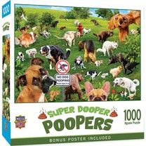 Masterpieces Super Dooper Pooper 1000 Piece Jigsaw Puzzle