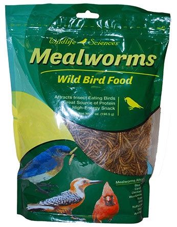Wildlife Sciences Dried Mealworms 7oz.