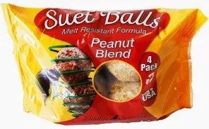 Wildlife Sciences Suet Balls Peanut Blend 4 pack