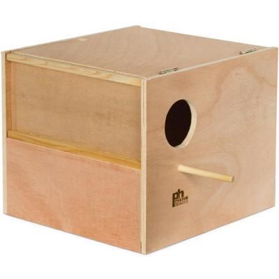 Prevue Pet Products Cockatiel Nest Box Wood (Outside Mount)