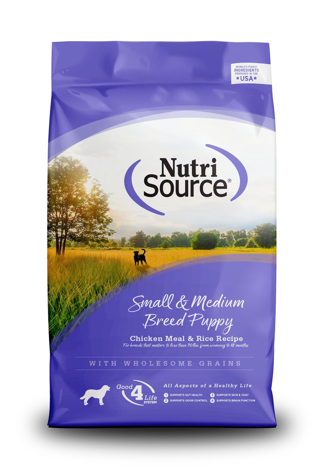 NutriSource Small and Medium Breed Dry Puppy Food, Size: 1.5LB