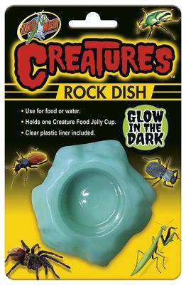 Zoo Med Creatures Glow-in-the-Dark Rock Dish